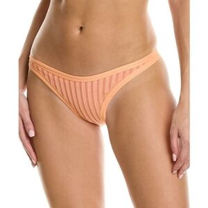 L*Space Foley Bitsy Ribbed Swimsuit Bottom Size XS Orange New